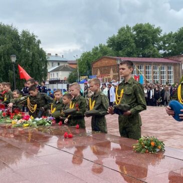 КУРСАНТЫ ПВСК «РАТНИК» ПРИНЯЛИ УЧАСТИЕ В ТОРЖЕСТВЕННОМ МЕРОПРИЯТИИ