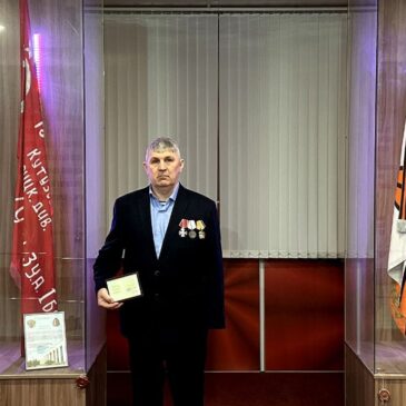 ЧЛЕНУ «БОЕВОГО БРАТСТВА» ВРУЧИЛИ ОРДЕН МУЖЕСТВА