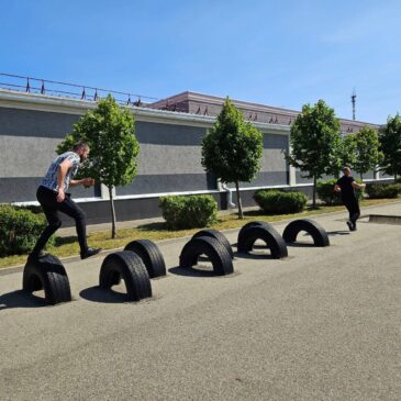 В ЦЕНТРЕ ИМЕНИ ГЕРОЯ РОССИИ НИКИТЫ ГУСЕВА ФУНКЦИОНИРУЕТ ПОЛОСА ПРЕПЯТСТВИЙ