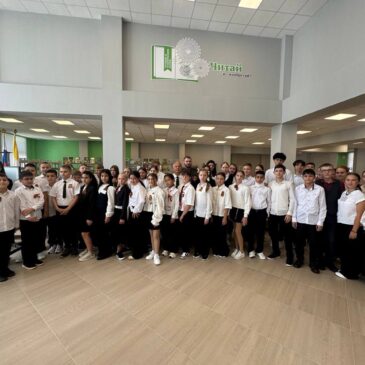 АКТИВИСТ «БОЕВОГО БРАТСТВА» ВСТРЕТИЛСЯ С УЧАЩИМИСЯ СТАВРОПОЛЬСКОЙ ШКОЛЫ