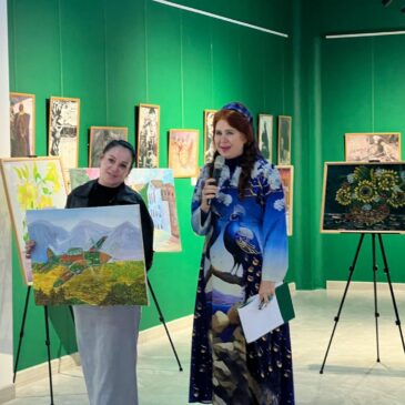 АКТИВИСТКА «БОЕВОГО БРАТСТВА» ДАЛА КОММЕНТАРИЙ ЖУРНАЛИСТАМ ГТРК «ИНГУШЕТИЯ»