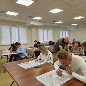 В ЦЕНТРЕ ИМЕНИ ГЕРОЯ РОССИИ НИКИТЫ ГУСЕВА ЗАВЕРШИЛСЯ КУРС «ВОЕННАЯ ТОПОГРАФИЯ»