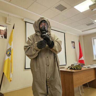 МЕРАМ БЕЗОПАСНОСТИ ПРИ ИСПОЛЬЗОВАНИИ СРЕДСТВ ЗАЩИТЫ ОБУЧИЛИ ГРАЖДАН В ЦЕНТРЕ ИМЕНИ ГЕРОЯ РОССИИ НИКИТЫ ГУСЕВА