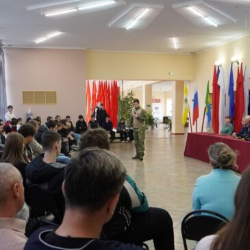 ЧЛЕНЫ «БОЕВОГО БРАТСТВА» СТАЛИ ПОЧЕТНЫМИ ГОСТЯМИ МЕРОПРИЯТИЯ «ВСТРЕЧА С ТЕМ, КТО ЗАЩИЩАЕТ РОДИНУ»