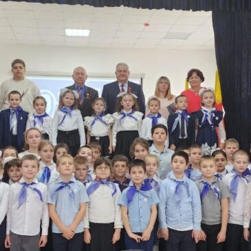 ЧЛЕНЫ СТЕПНОВСКОГО ОТДЕЛЕНИЯ «БОЕВОГО БРАТСТВА» ПОСЕТИЛИ ЦЕРЕМОНИЮ ПОСВЯЩЕНИЯ В «ОРЛЯТА РОССИИ»