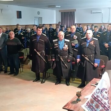 РУКОВОДИТЕЛЬ КУРСКОГО ОТДЕЛЕНИЯ «БОЕВОГО БРАТСТВА» ПРИСУТСТВОВАЛ НА ОТЧЕТНО-ВЫБОРНОМ КРУГЕ КАЗАКОВ