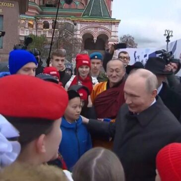 КУРСАНТ ПВСК «РАТНИК» ПРИНЯЛ УЧАСТИЕ В БЕСЕДЕ С ПРЕЗИДЕНТОМ РОССИИ ВЛАДИМИРОМ ПУТИНЫМ