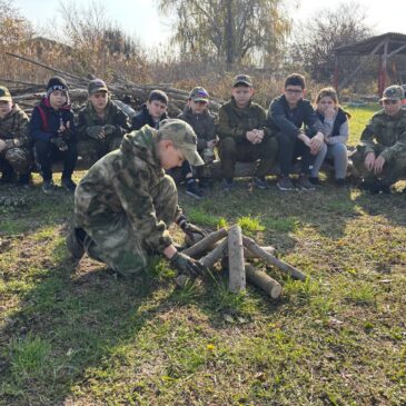 КУРСАНТЫ ВПЦ «ФЕНИКС» ИЗУЧИЛИ ОСОБЕННОСТИ РАЗВЕДЕНИЯ КОСТРА