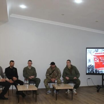 ВЕТЕРАНЫ БОЕВЫХ ДЕЙСТВИЙ ПООБЩАЛИСЬ С РЕБЯТАМИ В СЕЛЕ АЛЕКСАНДРОВСКОМ