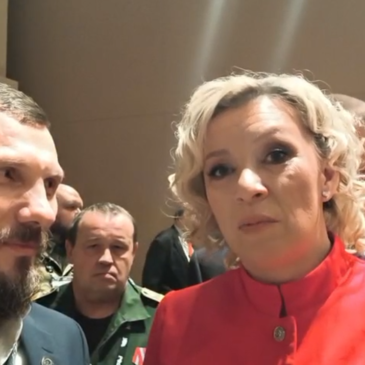 ОФИЦИАЛЬНЫЙ ПРЕДСТАВИТЕЛЬ МИД РФ МАРИЯ ЗАХАРОВА ПЕРЕДАЛА ПРИВЕТ СТАВРОПОЛЬСКОЙ АССОЦИАЦИИ ВЕТЕРАНОВ СВО