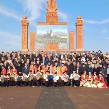 РУКОВОДИТЕЛЬ КУРСКОГО ОТДЕЛЕНИЯ «БОЕВОГО БРАТСТВА» ПОСЕТИЛ ОТКРЫТИЕ СТЕЛЫ В СЕЛЕ ЭДИССИЯ