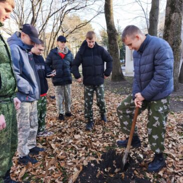 КУРСАНТЫ ПВСК «РАТНИК» ПРИСОЕДИНИЛИСЬ К ПАМЯТНОЙ АКЦИИ