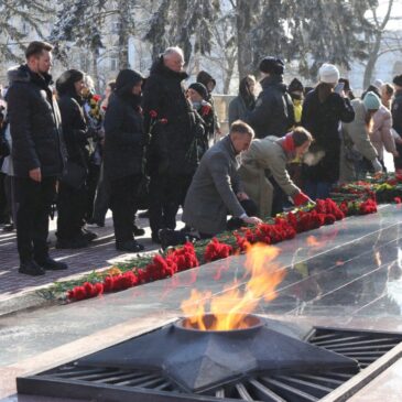 ЧЛЕНЫ «БОЕВОГО БРАТСТВА» ПОЧТИЛИ ПАМЯТЬ ПАВШИХ В ГОДЫ ВЕЛИКОЙ ОТЕЧЕСТВЕННОЙ ВОЙНЫ ЗАЩИТНИКОВ
