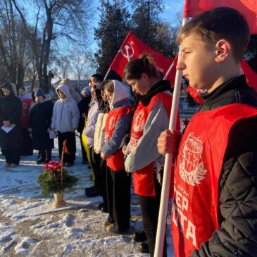 АКТИВИСТЫ ВОЛОНТЕРСКОЙ РОТЫ «БОЕВОГО БРАТСТВА» ПРИНЯЛИ УЧАСТИЕ В ПАМЯТНОМ МИТИНГЕ