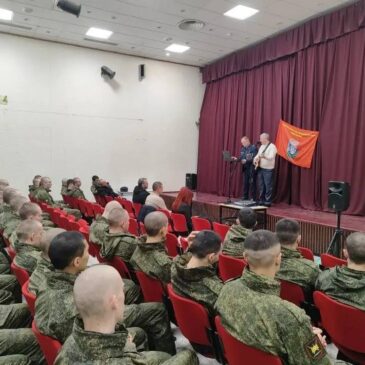 БУДЕННОВСКИМ ОТДЕЛЕНИЕМ «БОЕВОГО БРАТСТВА» ОРГАНИЗОВАН КОНЦЕРТ ДЛЯ ВОЕННОСЛУЖАЩИХ СРОЧНОЙ СЛУЖБЫ