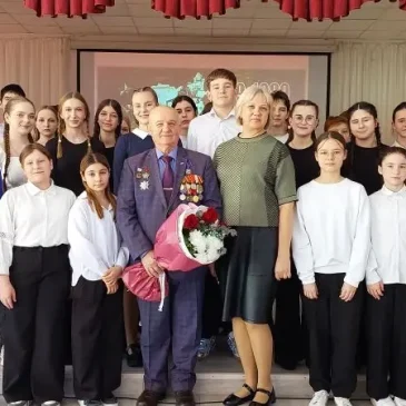 ПАТРИОТИЧЕСКАЯ БЕСЕДА СОСТОЯЛАСЬ В ШКОЛЕ СЕЛА ПРАСКОВЕЯ