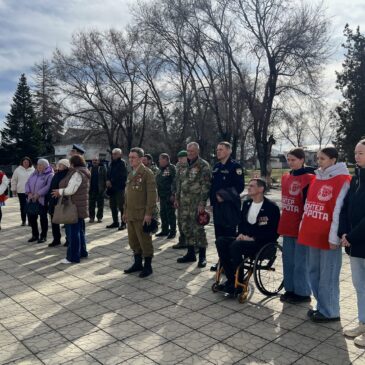 МИТИНГ В ПАМЯТЬ О ПОГИБШИХ В РАЗНЫЕ ГОДЫ ВОИНАХ СОСТОЯЛСЯ В СТАНИЦЕ БЕЛОМЕЧЕТСКОЙ