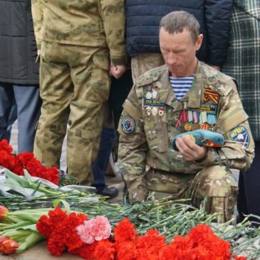 ЧЛЕНЫ «БОЕВОГО БРАТСТВА» ПРИНЯЛИ УЧАСТИЕ В ПАМЯТНОМ МИТИНГЕ В ГОРОДЕ ЕССЕНТУКИ