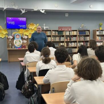 УРОК МУЖЕСТВА С ЧЛЕНОМ «БОЕВОГО БРАТСТВА» ПРОШЕЛ В СТАВРОПОЛЬСКОЙ ШКОЛЕ