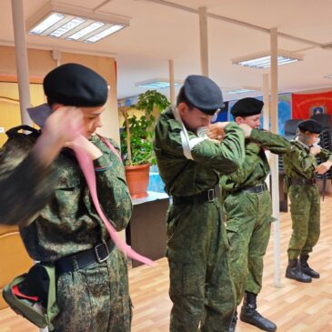 ЗАНЯТИЯ ПО ТАКТИЧЕСКОЙ МЕДИЦИНЕ ПРОШЛИ В ВПК «ГРОМ»