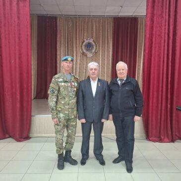 В ГОРОДЕ ЕССЕНТУКИ ПРОШЛА ВСТРЕЧА С ГЕРОЕМ РОССИИ ЕВГЕНИЕМ ФЕДОТОВЫМ