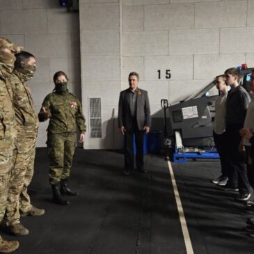 НИКОЛАЙ БОРИСЕНКО СОВМЕСТНО С ВОЕННОСЛУЖАЩИМИ ПОСЕТИЛ ЦЕНТР ИМЕНИ ГЕРОЯ РОССИИ НИКИТЫ ГУСЕВА