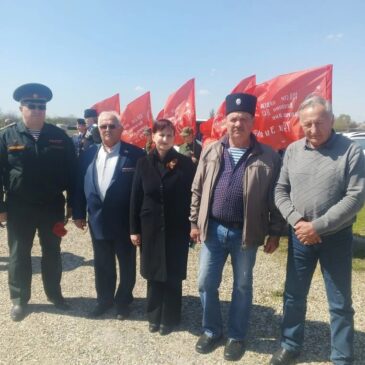 ЧЛЕНЫ КУРСКОГО ОТДЕЛЕНИЯ «БОЕВОГО БРАТСТВА» ПРИНЯЛИ УЧАСТИЕ В ПАМЯТНОЙ ЦЕРЕМОНИИ