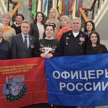 ЧЛЕНЫ «БОЕВОГО БРАТСТВА» ВРУЧИЛИ БЛАГОДАРСТВЕННЫЕ ПИСЬМА ЖЕНАМ И ВДОВАМ УЧАСТНИКОВ СВО